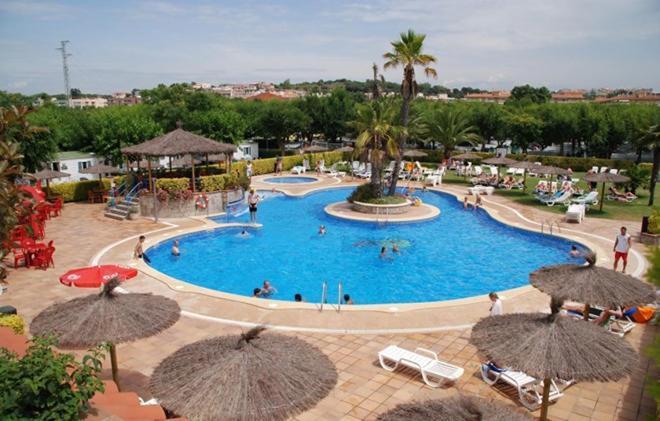 Camping La Masia - Maeva Vacansoleil Blanes Bagian luar foto